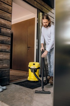 Мощный набор для пылесоса KARCHER WD 3 WD3 XXXL с турбонасадкой, сумки без мешка