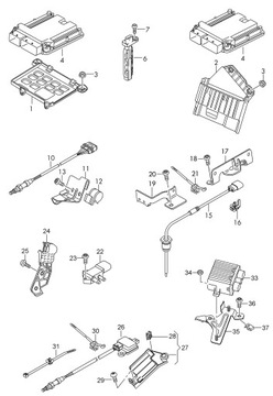 фото thumb №10, Лямбда-зонд датчик nox audi q7 4l 3.0 059907807e