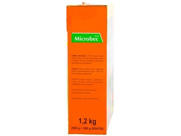НОВЫЙ БИО МИКРОБЕК 10X СИЛЬНЕЕ ПОРОШКОВЫЕ КАПСУЛЫ С БАКТЕРИЯМИ ДЛЯ СТОЧНЫХ СТОЧНЫХ ВОД 1,2 КГ