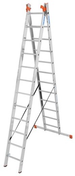 Лестница алюминиевая Tribilo Krause 3x12 - 9,30 м