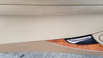 фото thumb №9, Mercedes w211 боковина оббивка правий зад універсал рестайлінг темний beż / kawa dekor