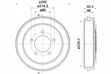 фото thumb №2, Textar 94036300 барабан гальмівний