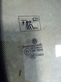 фото thumb №4, Скло двері трикутник vw golf v + plus задня вибір oryg.