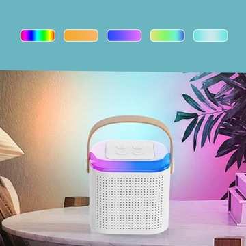 НАБОР КАРАОКЕ БЕСПРОВОДНАЯ ДИНАМИКА BLUETOOTH ДЛЯ ВЕЧЕРИНКИ + 2 МИКРОФОНА