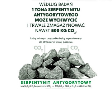 Zielony grys ogrodowy 8/16 mm - 1000 kg