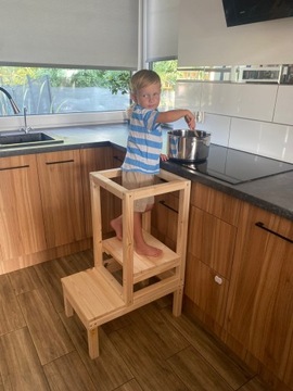 KRAFTEK KITCHEN ASSISTANT Регулируемые ярусы Растет вместе с ребенком SOLID