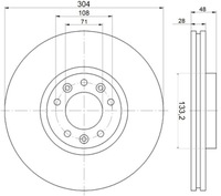 фото thumb №2, Тормозные диски 0576 gt тормозные колодки керамический peugeot rifter перед