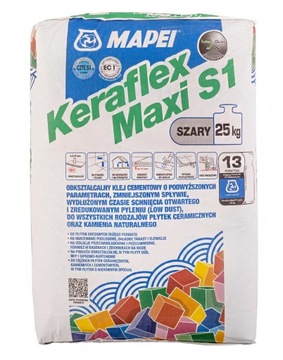 Клей MAPEI KERAFLEX MAXI S1 СЕРЫЙ Упаковка 40 x 25 кг
