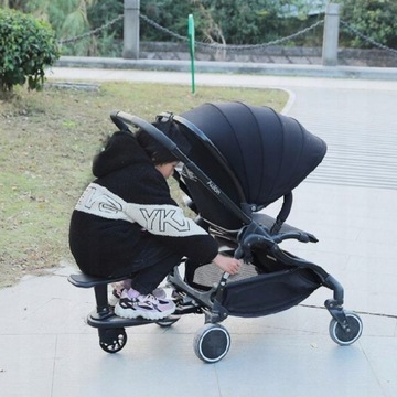 Доска для багги с детским сиденьем на колесах