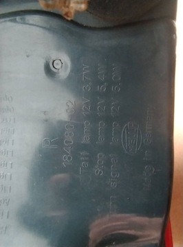 фото thumb №11, Bmw 5 f10 2014-2017 лампа зад задняя правая рестайлинг sedan