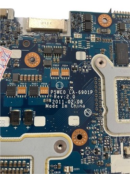 Материнская плата ACER ASPIRE 5750G P5WE0 LA-6901P