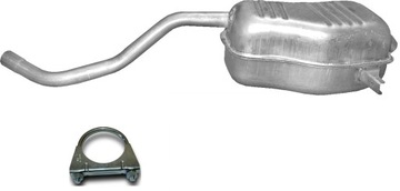 фото thumb №1, Renault clio 3 iii 1.2 tce turbo глушитель конечный