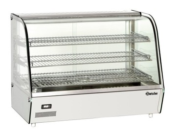 Нагревательная витрина 160л 3 уровня 30-90 °C BARTSCHER DeliPlus II