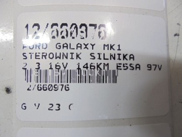 фото thumb №6, Galaxy mk1 комп'ютер 97vw-12a650-ad 2,3 16v quip