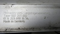 Mercedes w203 amg a2036981654 поріг правий накладка в Україні, фото thumb
