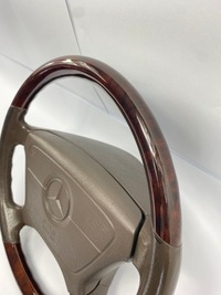 фото thumb №9, Воздуховод колесо руля деревянный кожаный mercedes w124 r129 w140 c140