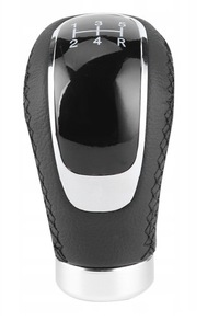 фото thumb №11, Универсальная ручка переключения передач автомобиля кожа 5 6 ступенчатая czarna кожа lita