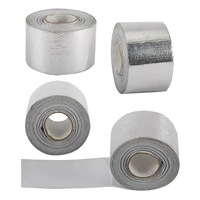 фото thumb №14, Бандаж защита лента тепловая выхлоп лента алюминиевая samoprzylepna 5m