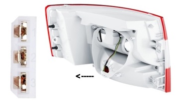 фото thumb №13, 2x лампа led зад сплав левая правая kpl skoda octavia iii 1 2013-2017