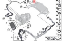 фото thumb №9, Turbosprężarka/blok двигуна bmw f15, шланг 8513836 11538513836 новий