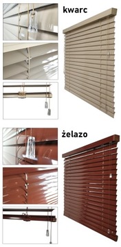 Żaluzje Aluminiowe na wymiar CLICKY Loft 50mm 160x240 cm