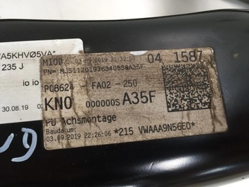 фото thumb №9, Seat tarraco 4x4 2.0 підрамник візок підвішування зад