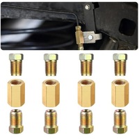 фото thumb №8, 4x mosiężny соединитель трубка тормозной с насадки stalowymi m10x1