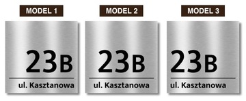 Табличка АДРЕС доска номер дома 30х30 алюминий.