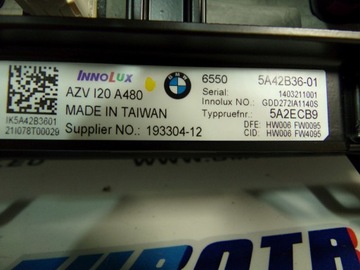 фото thumb №10, Bmw ix i20 дисплей led монитор многофункциональный 5a42b36 5a2ecb9