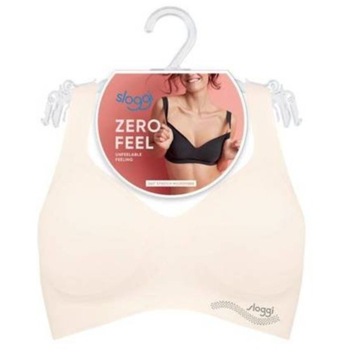 Бюстгальтер Sloggi ZERO FEEL BRALETTE белого цвета, размер XS