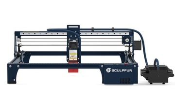 Лазерная гравировка с насадкой + воздушный насос SCULPFUN S30