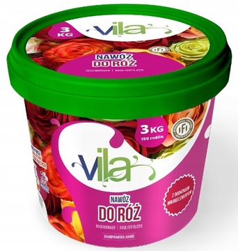 Nawóz pod Róże Pnące Gruntowe Pienne Vila 3kg