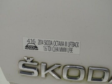 фото thumb №13, Кришка зад задня багажника з скло skoda octavia iii 5e liftback lf9e
