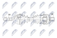 фото thumb №10, Піввісь привідна права opel astra h 1.9d 2004-