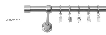 Карниз ОДИНАРНЫЙ 220 СМ 19 ММ SMART METAL 3 ЦВЕТА RENA