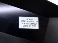 Дисплей экран часы панель переключатель 13267984 opel astra iv j в Украине, фото thumb