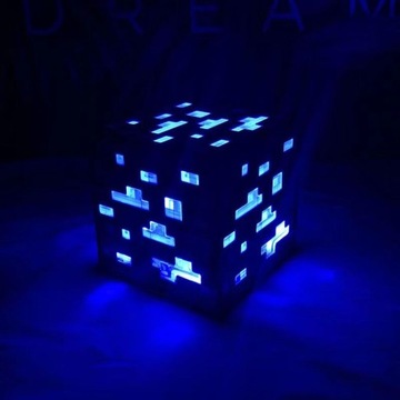 MINECRAFT ЛАМПА КИРПИЧ АЛМАЗНАЯ РУДА ЦВЕТА ХИТ
