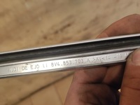 фото thumb №11, Планка жёлоб крышная левая audi a3 rs3 8v hb сатиновая