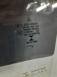 фото thumb №6, Mercedes glk x204 09-15 стекло дверь левый перед 43r-00049 usa