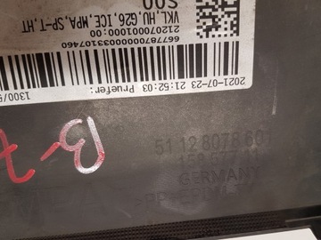 фото thumb №13, Диффузор накладка бампера зад bmw g26 м-пакет 8078601