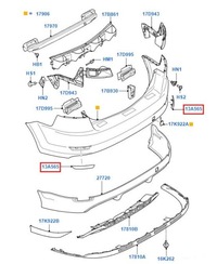 фото thumb №9, Отражатель левый задняя mondeo mk4 sedan хэтчбек 10-14