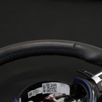 фото thumb №9, Bmw f87 m2 f80 m3 руль m performance чёрная кожа с подогревом лепестки