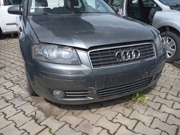 фото thumb №10, Audi a3 8p 03- перед бампер крыло капот лампа pas переднее радиатор lx7z