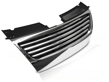 фото thumb №1, Vw passat b6 05-10 решётка радиатора решётка хром чёрный