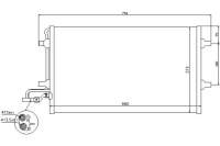 фото thumb №2, Nissens 940154 конденсатор, кондиционер