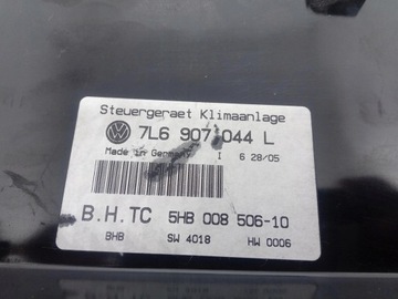 фото thumb №9, Панель кондиционера vw touareg 7l6907044l