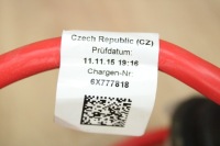 Оригинальная жгут провода плюсовой аккумулятор audi a6 c7 4g0971225g 72km Цена, фото thumb