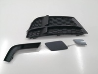 фото thumb №15, Решётка решётка радиатора бампера audi a3 8v lift s-line 16-20r хром правая