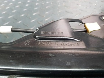 фото thumb №7, Механізм опускання podnśnik скла лівий зад 7 075 673 bmw e61 дорестайлінг