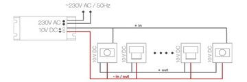 SKOFF TANGO ALU 10V Светодиодный лестничный светильник, нейтральный